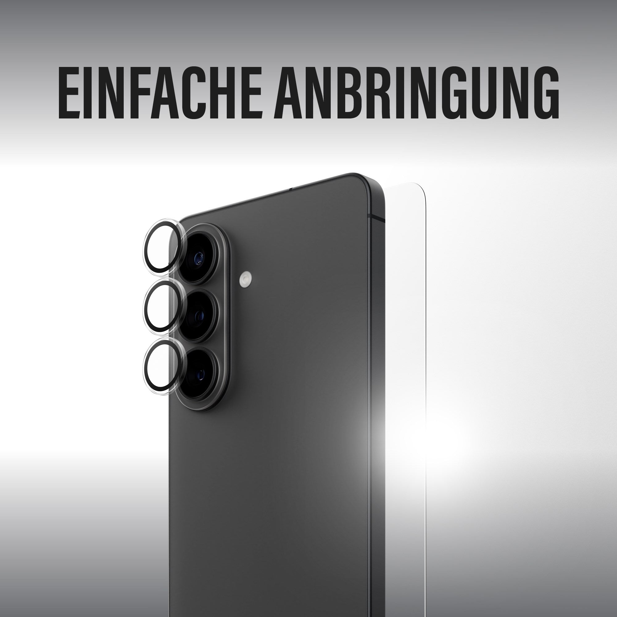 PanzerGlass® Hoops® 2-in-1 Set Samsung Galaxy S26+ | Ultra-Wide Fit